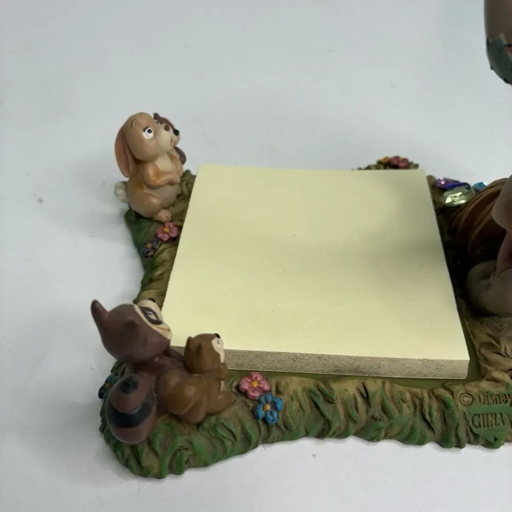 Disney Snow White & the 7 Dwarfs Desk Set Sneezy Paper Post It Note Holder 1999
